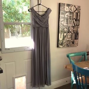 Gray Bridesmaid Dress - David’s Bridal
